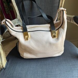 see by chloe contrast leather purse euc